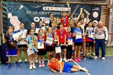 Праздник бадминтона в Гатчине