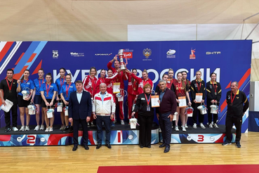 Мужская и женская сборные Ленинградской области по настольному теннису поднялись на пьедестал Кубка России