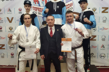 На Кубке России по всестилевому каратэ у Ленинградской области 3 медали