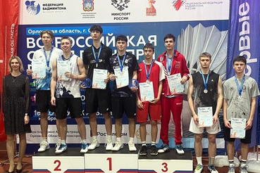 Ленинградский бадминтонист – победитель всероссийских соревнований!