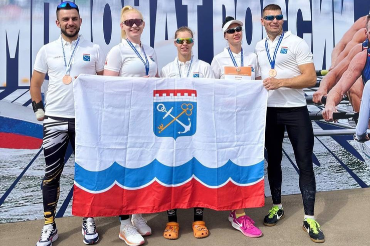 Ленинградские спортсмены нагребли на бронзу