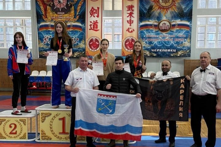 Из Череповца с медалями!