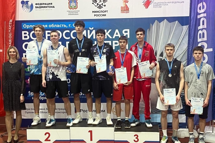 Ленинградский бадминтонист – победитель всероссийских соревнований!