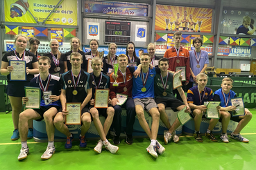 Юниоры Ленинградской области показали блестящие результаты на первенстве СЗФО по настольному теннису
