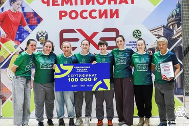Дебют на чемпионате России по микрофутзалу