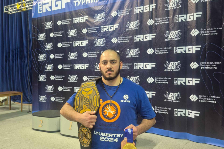 Ленинградский борец показал себя на всероссийском турнире