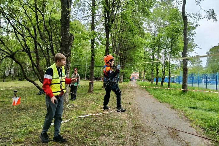 В Киришах определили лучших на пешеходных дистанциях в спортивном туризме